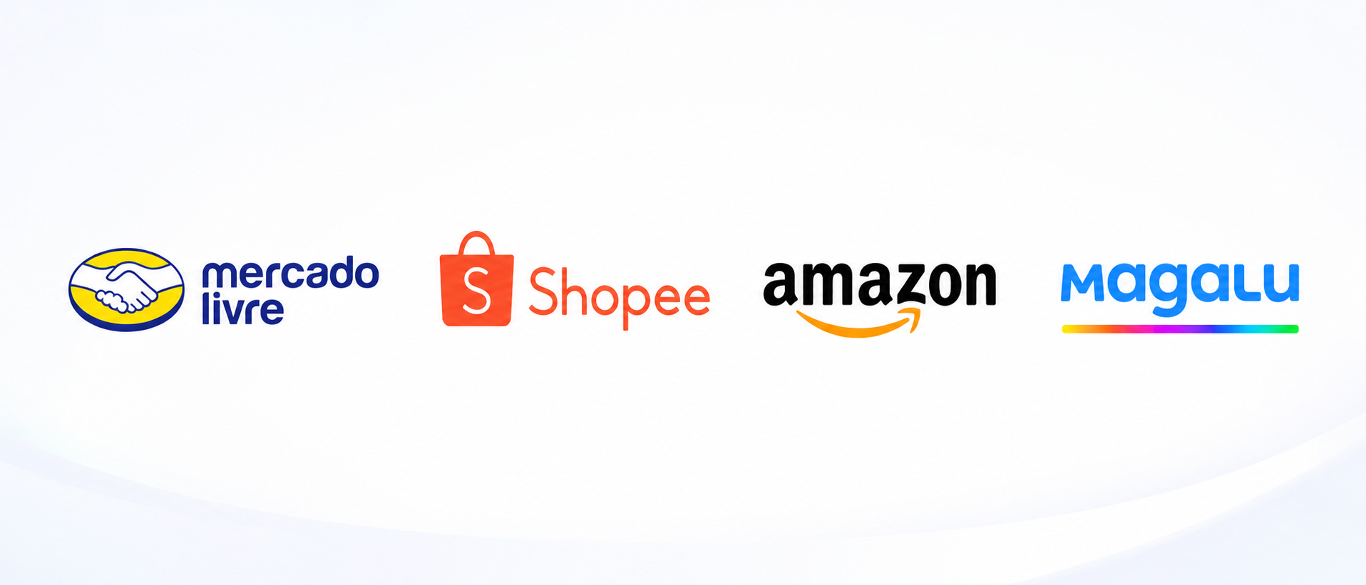 Mercado Livre, Shopee, Amazon e Magalu